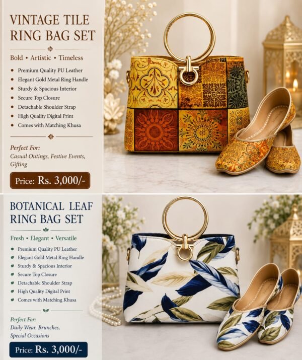 WhatsApp Image 2026-07-29 at 8.13.17 AM Elegant Printed Ring Handle Handbag